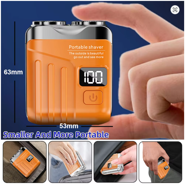 New Model Mini Dual-Head Electric Shaver
